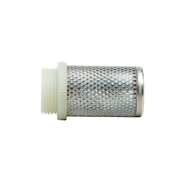 Foot valve screen